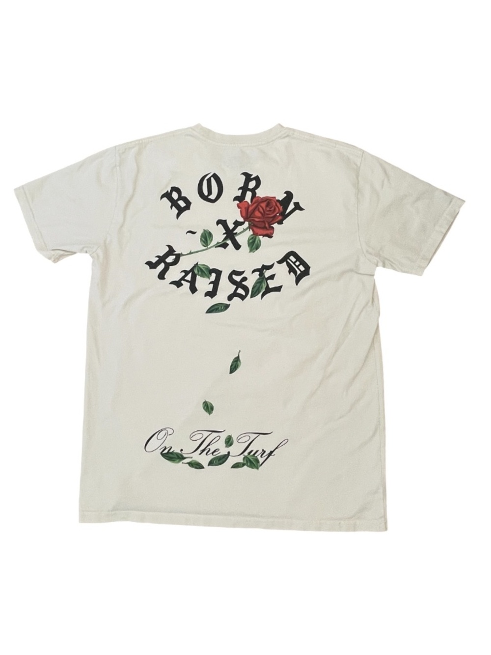 Born X Raised Red Rose Rocker Tee / Enjoy the Silence